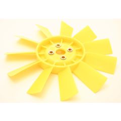 MINI & MOKE 11 BLADE YELLOW PLASTIC RADIATOR COOLING FAN - GENUINE