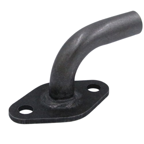 MINI & MOKE HEATER TAKE OFF PIPE - 1/2" HOSE - RIGHT ANGLE - [12G2534AUST]