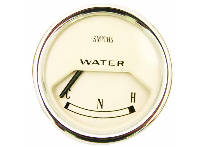 TEMP GAUGE - WHITE FACED - GENUINE SMITHS   [13H4460MG]