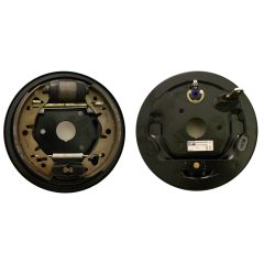 MINI & MOKE REAR BRAKE BACK PLATE BUILT UP- L/H [21A1060KIT]