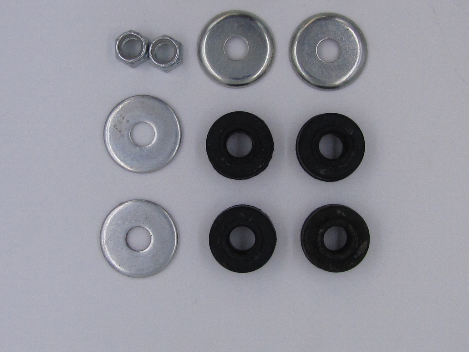 MINI & MOKE TIE BAR RUBBER & WASHER KIT