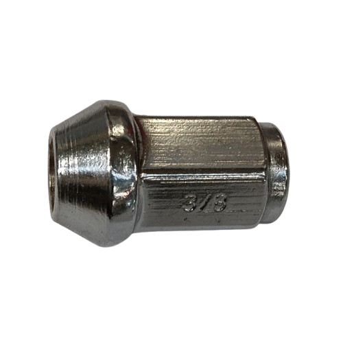 WHEEL NUT LARGE SEAT - CHROME - 60° TAPER 1984 ONWARD