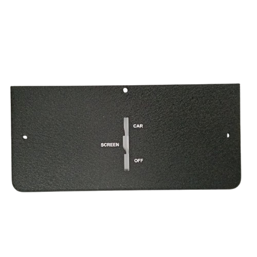 MORRIS COOPER S HEATER FASCIA PAINTED & PRINTED - MK1 TYPE - [24A150]