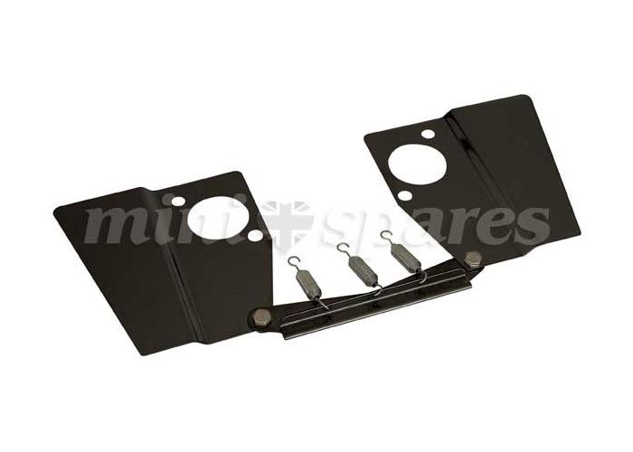 MINI & MOKE 1-1/2" TWIN SU STAINLESS HEAT SHIELD