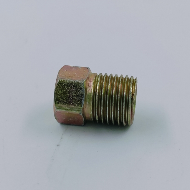 MALE BRAKE UNION 10mm UNF SHORT THREAD